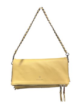 MIA & JOY MJ2057 - POLYURÉTHANE - BEIGE sac porté épaule synthétique Sacs à mains