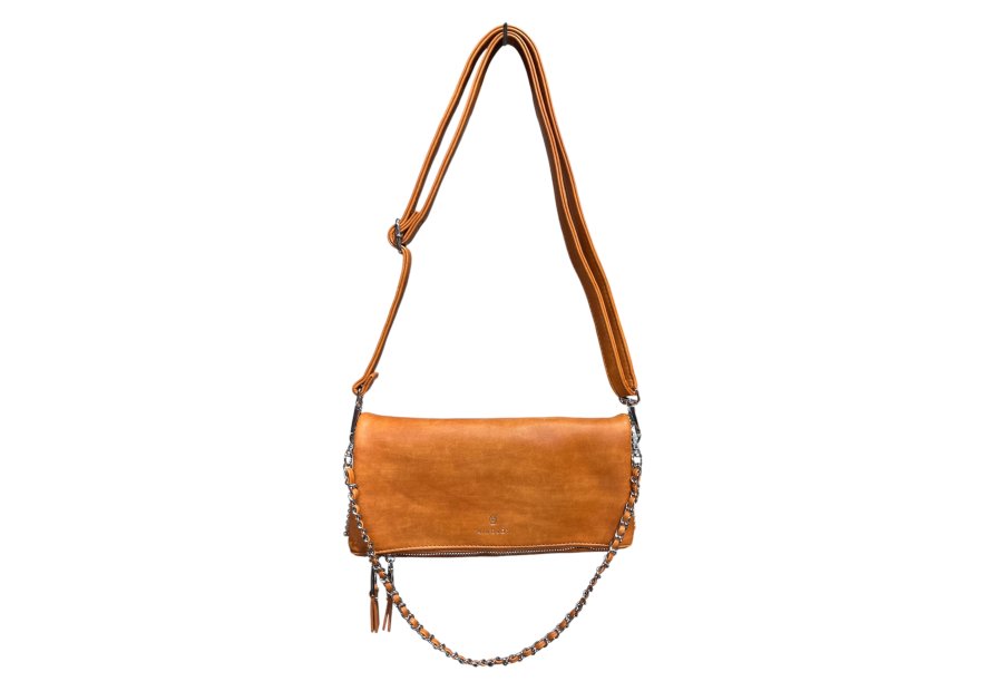 MIA & JOY MJ2057 - POLYURÉTHANE - CAMEL sac porté épaule synthétique Sacs à mains