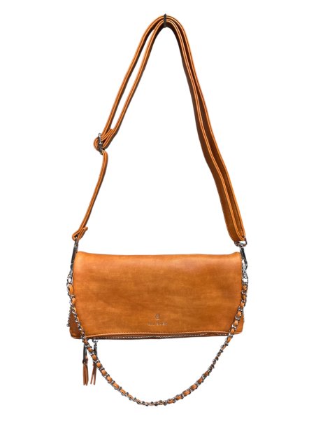 MIA & JOY MJ2057 - POLYURÉTHANE - CAMEL sac porté épaule synthétique Sacs à mains