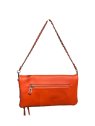 MIA &  JOY MJ2057 - POLYURÉTHANE - ORANGE sac porté épaule synthétique sacs-a-mains