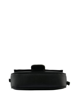 MIA & JOY MJ2058 - POLYURÉTHANE - NOIR sac porté épaule à rabat Sacs à mains