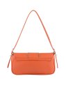 MIA &  JOY MJ2058 - POLYURÉTHANE - ORANGE sac porté épaule à rabat sacs-a-mains
