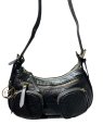 MIA &  JOY MJ2081 - POLYURÉTHANE - NOIR sac porté travers sacs-a-mains