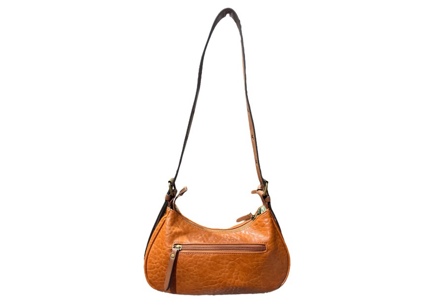 MIA & JOY MJ2081 - POLYURÉTHANE - CAMEL sac porté travers Sacs à mains