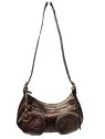 MIA &  JOY MJ2081 - POLYURÉTHANE - MARRON sac porté travers sacs-a-mains