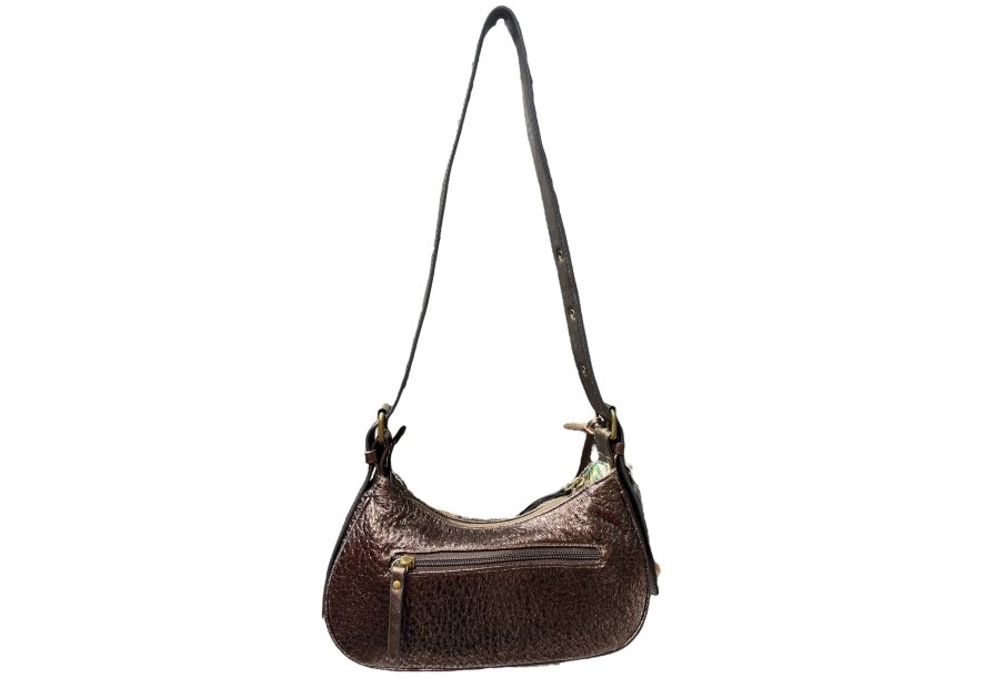 MIA & JOY MJ2081 - POLYURÉTHANE - MARRON sac porté travers Sacs à mains