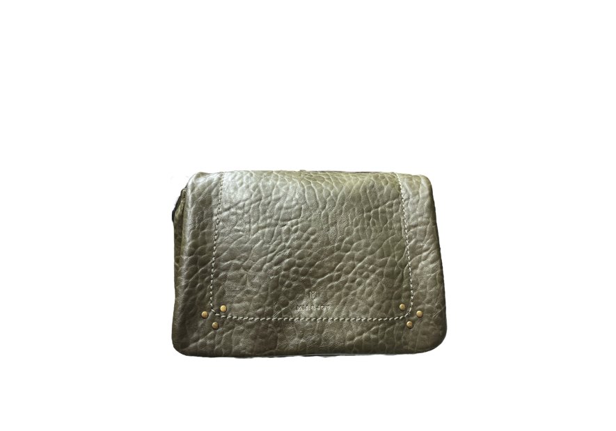 MIA & JOY MJ2082 - POLYURÉTHANE - KAKI sac porté travers à rabat Sacs à mains