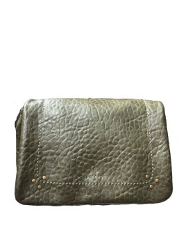 MIA & JOY MJ2082 - POLYURÉTHANE - KAKI sac porté travers à rabat Sacs à mains