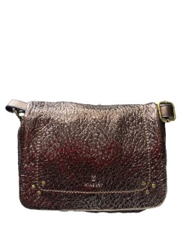 MIA & JOY MJ2082 - POLYURÉTHANE - MARRON sac porté travers à rabat Sacs à mains