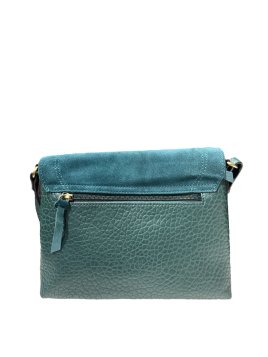 MIA & JOY MJ2153 - CUIR/ TEP - FORÊT bsesace à rabat Sacs à mains