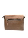 MIA &  JOY MJ2153 - CUIR/ TEP - MARRON bsesace à rabat sacs-a-mains