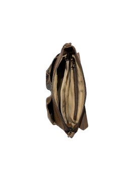 MIA & JOY MJ2155 - CUIR/ TEP - MARRON sac rabat gibecière betsy Sacs à mains