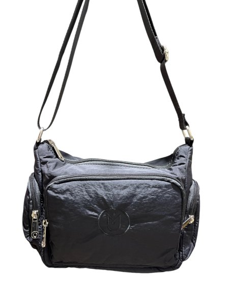 MIA & JOY MJ2102 - NYLON - NOIR sac porté travers mia Sacs à mains