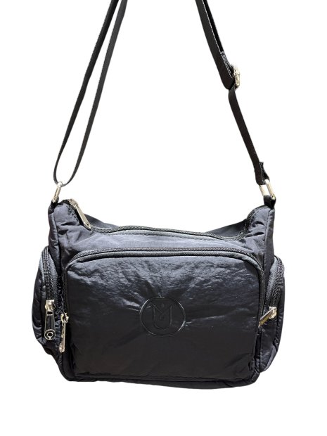 MIA &  JOY MJ2102 - NYLON - NOIR sac porté travers mia sacs-a-mains