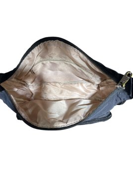 MIA & JOY MJ2102 - NYLON - NOIR sac porté travers mia Sacs à mains