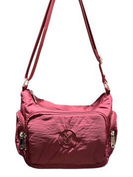 MIA & JOY MJ2102 - NYLON - BORDEAUX sac porté travers mia Sacs à mains
