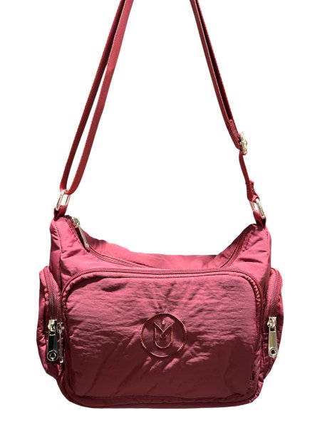 MIA & JOY MJ2102 - NYLON - BORDEAUX sac porté travers mia Sacs à mains