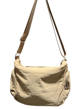 MIA & JOY MJ2102 - NYLON - NOISETTE sac porté travers mia Sacs à mains