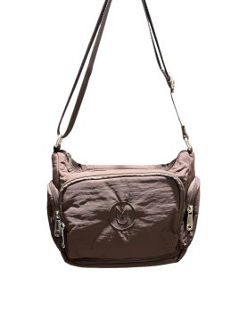 MIA & JOY MJ2102 - NYLON - MARRON sac porté travers mia Sacs à mains