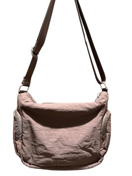 MIA & JOY MJ2102 - NYLON - MARRON sac porté travers mia Sacs à mains