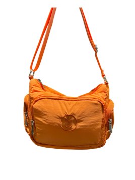 MIA & JOY MJ2102 - NYLON - ORANGE sac porté travers mia Sacs à mains