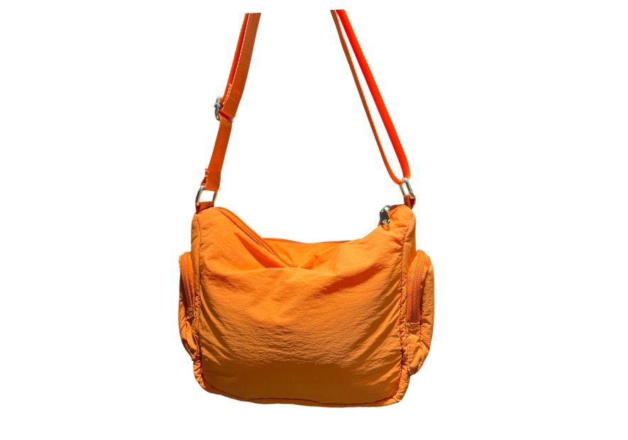 MIA & JOY MJ2102 - NYLON - ORANGE sac porté travers mia Sacs à mains