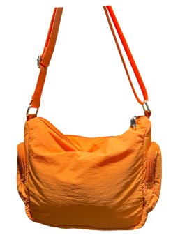 MIA & JOY MJ2102 - NYLON - ORANGE sac porté travers mia Sacs à mains