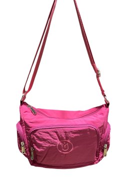 MIA & JOY MJ2102 - NYLON - FUSCHIA sac porté travers mia Sacs à mains