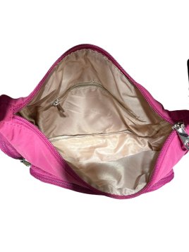 MIA & JOY MJ2102 - NYLON - FUSCHIA sac porté travers mia Sacs à mains