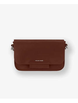 Les Ateliers Foures H150 - CUIR DE VACHETTE - FAUVE calista trotteur rabat m Sacs à mains