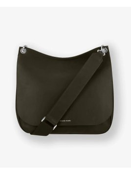 Les Ateliers Foures H314 - CUIR DE VACHETTE - NOIR aphrodite sac porté travers Sacs à mains