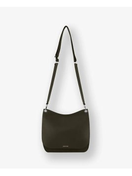 Les Ateliers Foures H314 - CUIR DE VACHETTE - NOIR aphrodite sac porté travers Sacs à mains