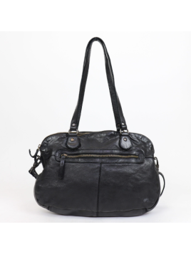 Bear Design CL40085 - CUIR DE VACHETTE - NOI sac shopping lieke multipoche bear shopping