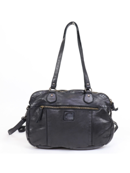 Bear Design CL40085 - CUIR DE VACHETTE - NOI sac shopping lieke multipoche bear shopping