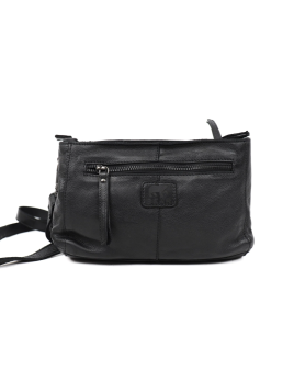 Bear Design MJ1868 - CUIR DE VACHETTE - NOIR sac trotteur kiki bear Sacs à mains