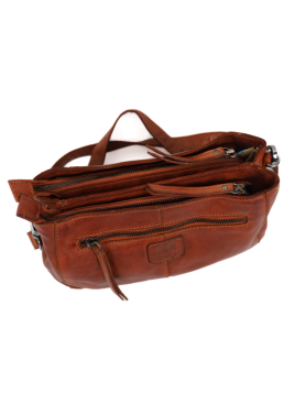 Bear Design MJ1868 - CUIR DE VACHETTE - COGN sac trotteur kiki bear Sacs à mains