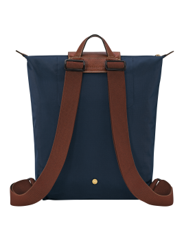 Longchamp 10284089 - NYLON ET CUIR - MARIN longchamp sac à dos m pliage original Sacs à mains