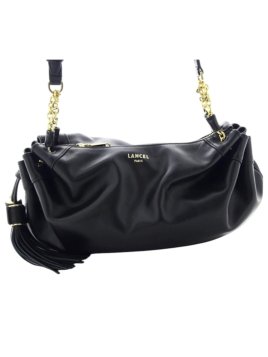 Lancel A13355 - CUIR DE VACHETTE - NOIR sac à main lancel mabelle Sacs à mains