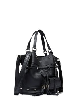 Lancel A13381 - CUIR DE VACHETTE - NOIR premier flirt de lancel m Sacs à mains