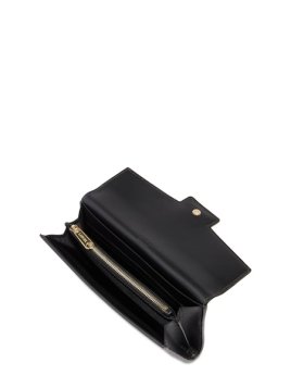 Lancel A13162 - CUIR DE VACHETTE - NOIR portefeuille long rabat angele de lancel pmpb