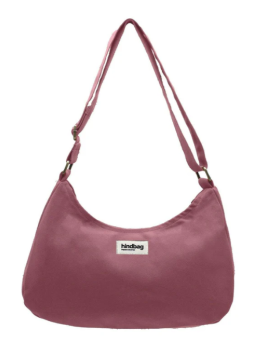 hindbag ROSA - COTON - BLUSH sac porté travers baguette Sacs à mains