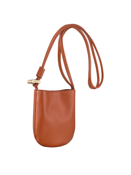 Longchamp 10299HGC - CUIR DE VEAU - ECORCE sac bandoulière s le roseau sleek Sacs à mains