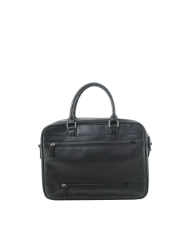 chabrand 40641 - CUIR DE VACHETTE - NOIR porte document manatthan Sac business