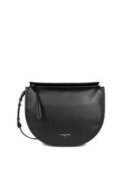 Lancaster 576-004 - CUIR DE VACHETTE - NOI sac bandoulière besace soft selm lancaster Sacs à mains