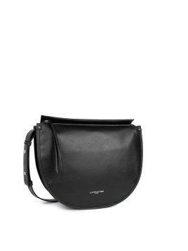 Lancaster 576-004 - CUIR DE VACHETTE - NOI sac bandoulière besace soft selm lancaster Sacs à mains