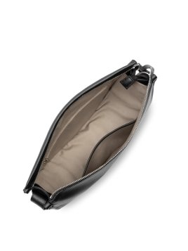 Lancaster 576-004 - CUIR DE VACHETTE - NOI sac bandoulière besace soft selm lancaster Sacs à mains