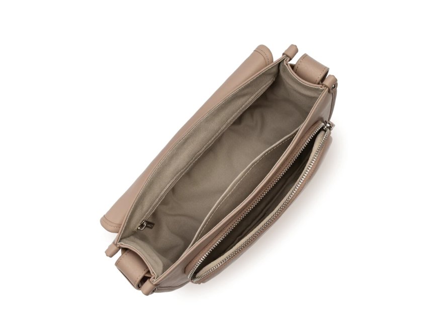 Lancaster 576-002 - CUIR DE VACHETTE - GAL sac bandoulière rabat soft selma lancaster Sacs à mains