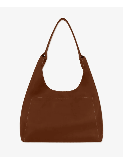 Les Ateliers Foures A701 - CUIR DE VACHETTE - FAUVE grand sac à main porté épaule les ateliers fourès sac-a-main-shopping-toile-ou-cuir