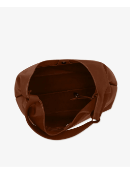 Les Ateliers Foures A701 - CUIR DE VACHETTE - FAUVE grand sac à main porté épaule les ateliers fourès shopping