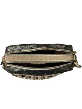 Mila Louise MASA CU - TOILE DE COTON ET CUIR petit trotteur porté travers masa mila louise Sacs à mains